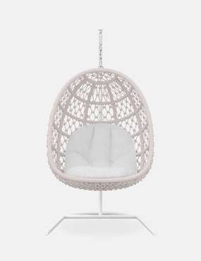Gibbs Indoor / Outdoor Hanging Chairoutdoor wrought iron plant stand