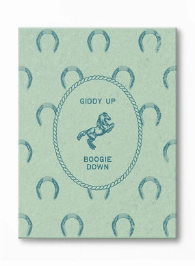 Giddy Up, Boogie Down, Canvasindoor decorative canvas print