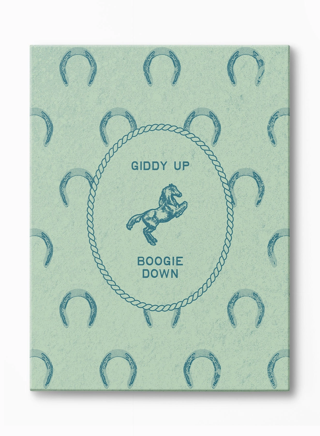 Giddy Up, Boogie Down, Canvasindoor decorative canvas print