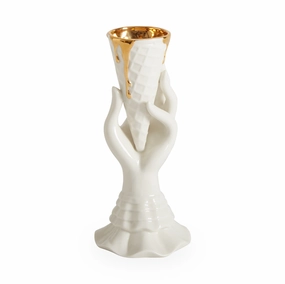 Gilded I-Scream Vasenordic minimalist vase