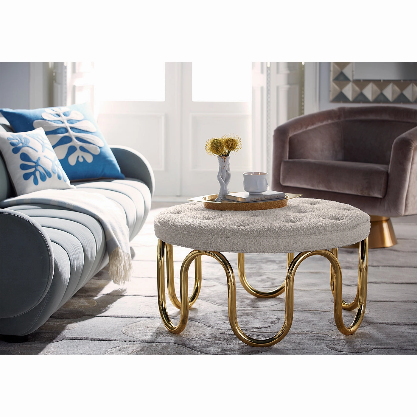 Gilded I-Scream Vase