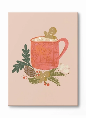 Gingerbread Latte, Canvasindoor decorative canvas print