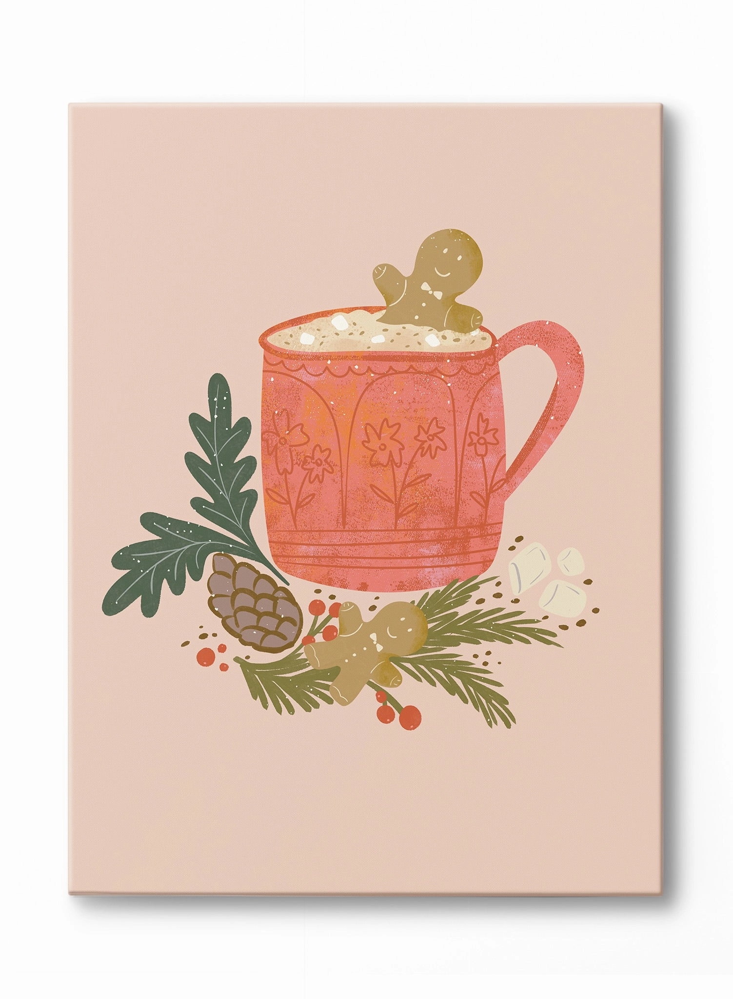 Gingerbread Latte, Canvasindoor decorative canvas print