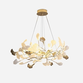 Gingko Chandelier Rrustic chandelier,bedroom chandelier 