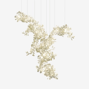 Gingko Combination Chandelierrustic chandelier,bedroom chandelier 