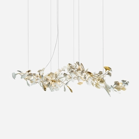 Gingko Leaves Chandelierrustic chandelier,bedroom chandelier 