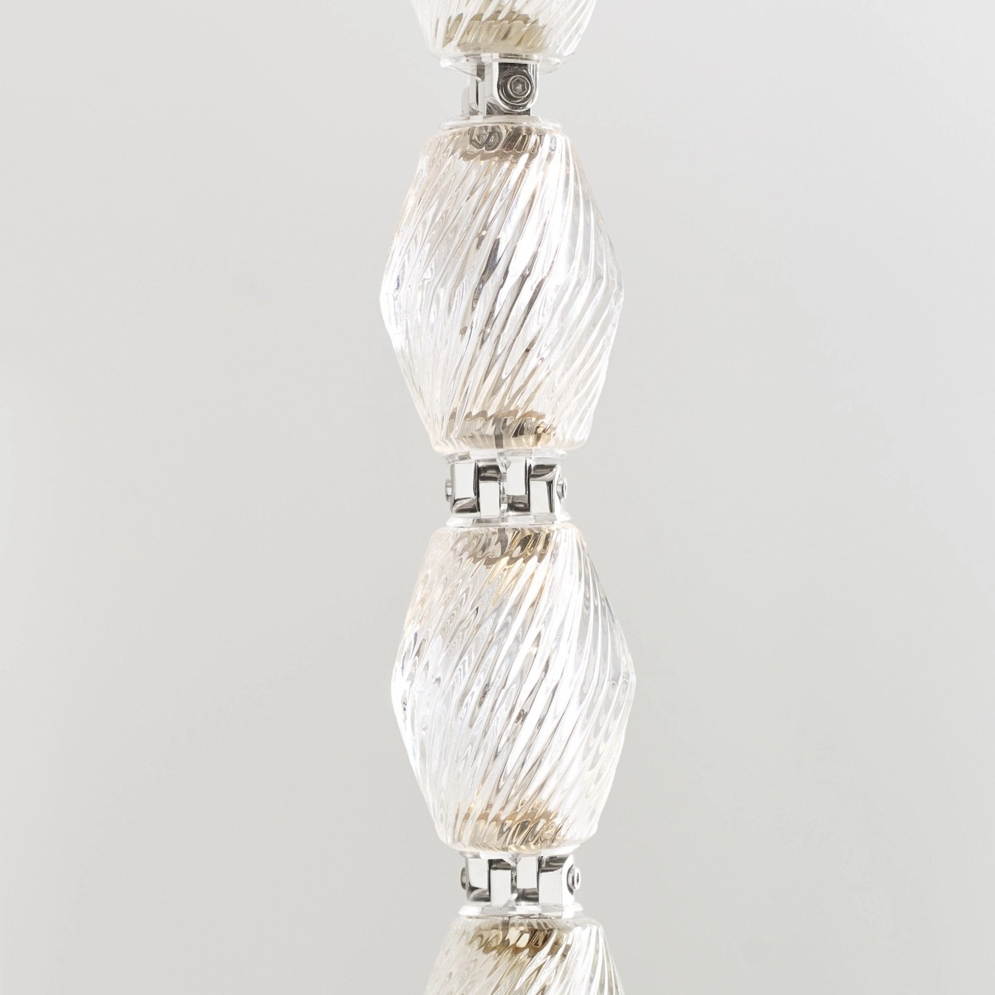 Glass Chain Chandelier