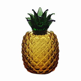 Glass Pineapple Containershome decor ,wall decor 