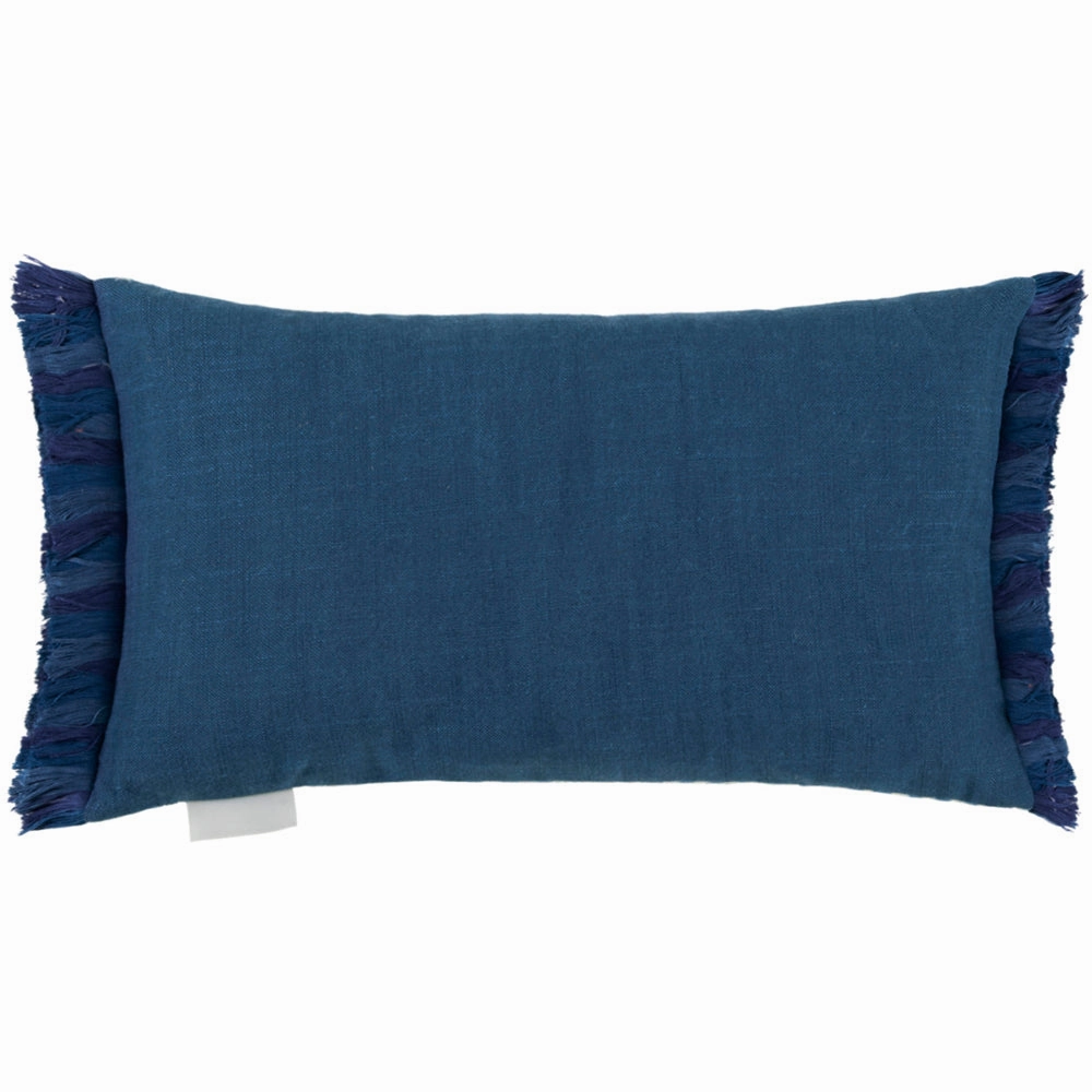 Glenaire Printed Cushion Cobalt