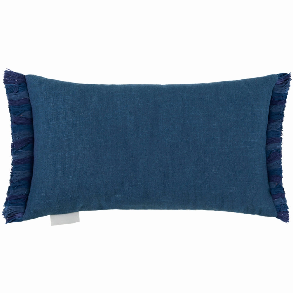 Glenaire Printed Cushion Cobalt