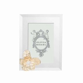 Gold Botanica Frame - 4" X 6"picture frame ,decorative photo frame 