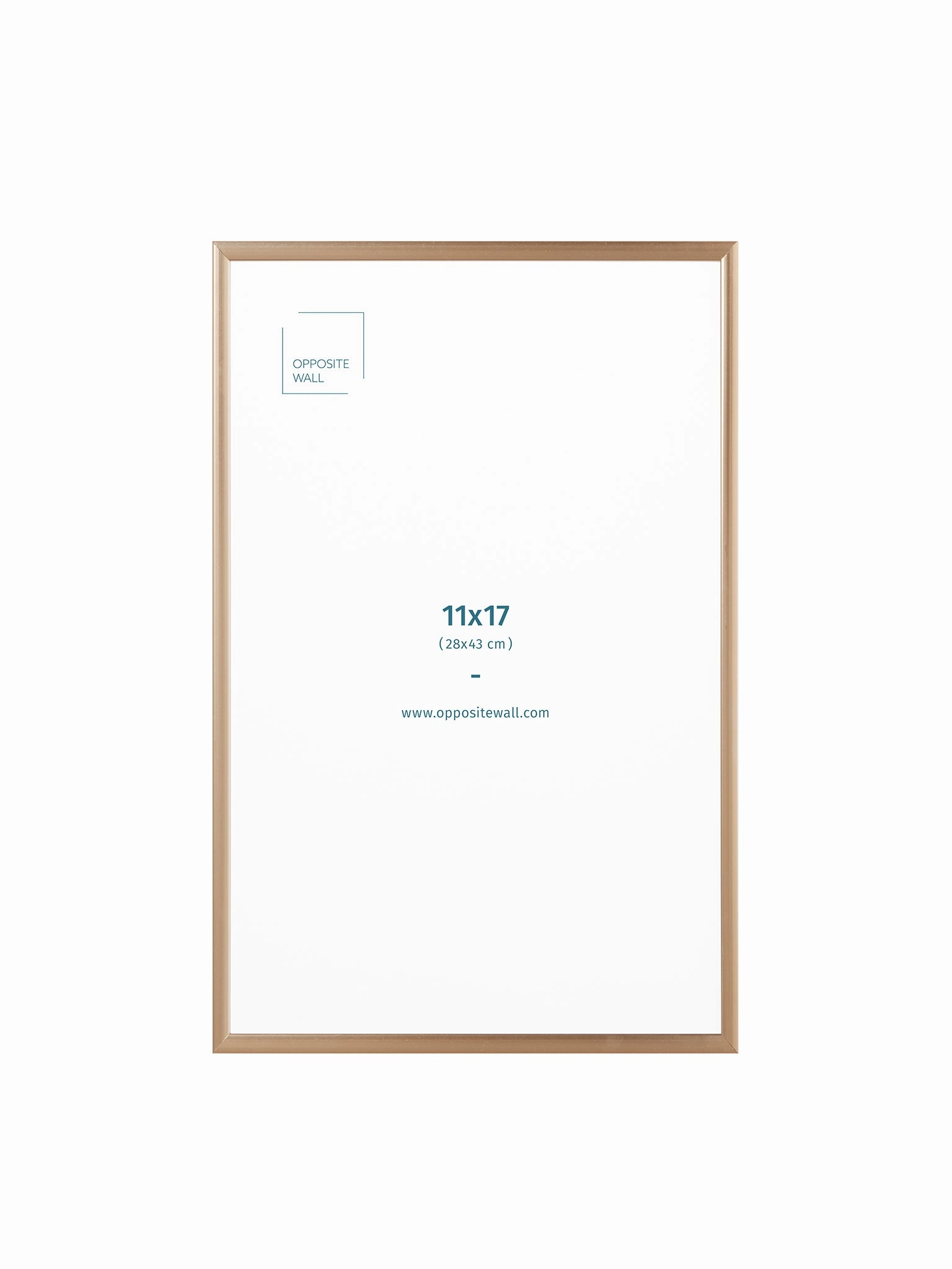 Gold Metal Frame, 11x17 in | 28x43 cmdecorative photo frame ,personalized photo frame 