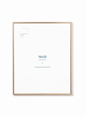 Gold Metal Frame, 16x20 in | 41x51 cmdecorative photo frame ,personalized photo frame 