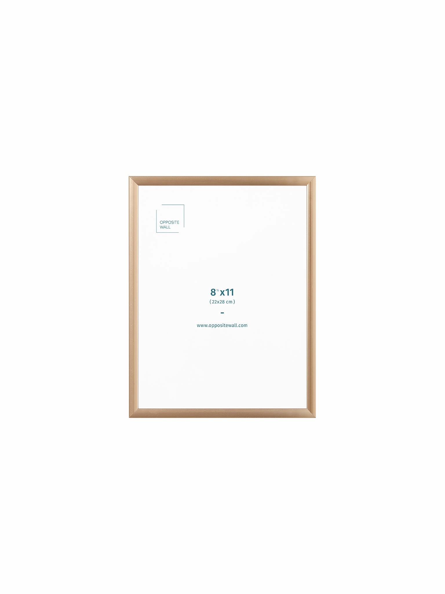 Gold Metal Frame, 8.5x11 in | 22x28 cmdecorative photo frame ,personalized photo frame 