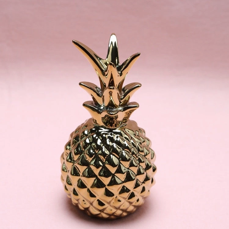 Gold Pineapple Ornamenthome decoration ,modern home decor 
