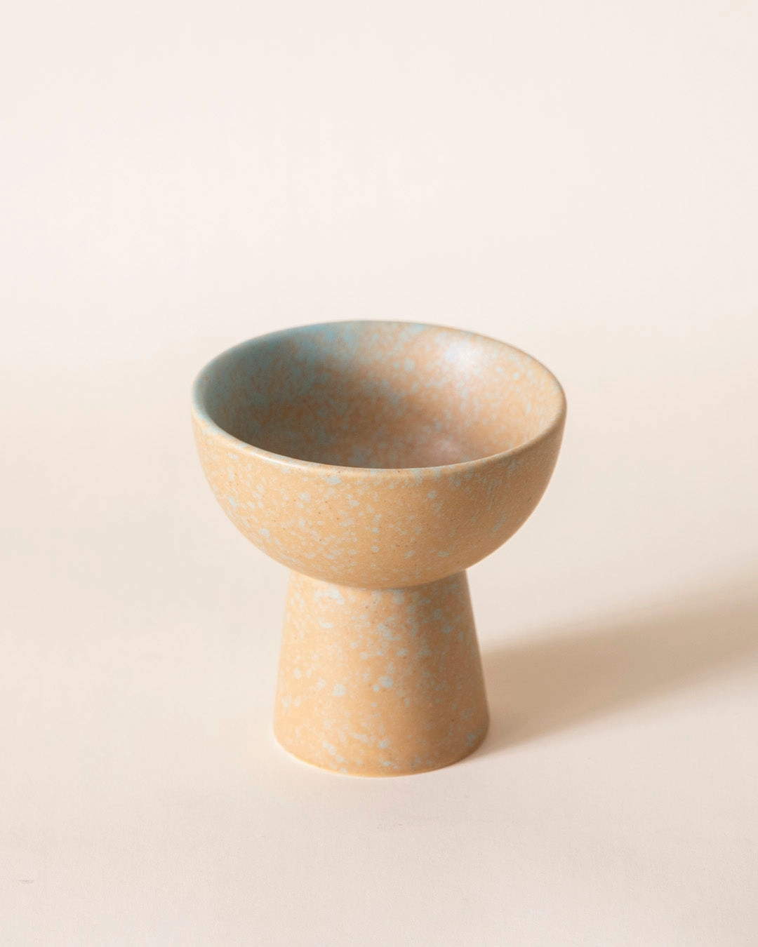 Golden Drift Matte Dessert Bowl