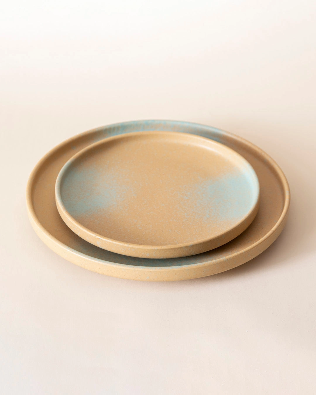 Golden Drift Matte Dinner Plate