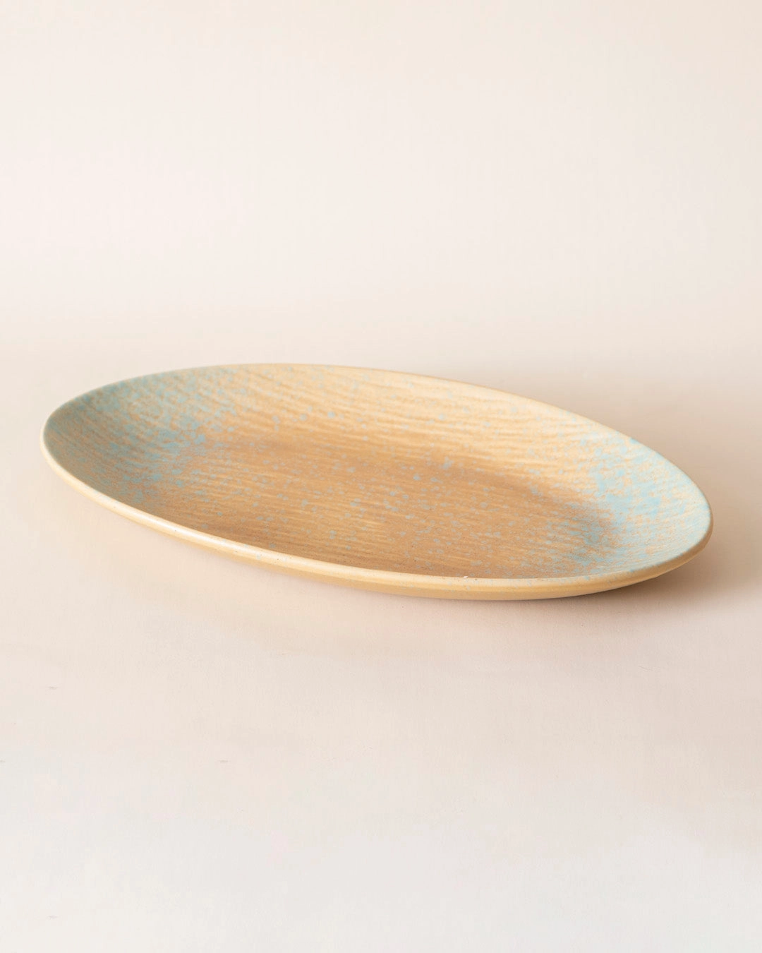Golden Drift Matte Platter