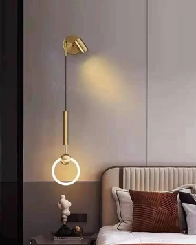 Golden Halo Spot Wall Lightmodern wall lamp,smart wall lamp