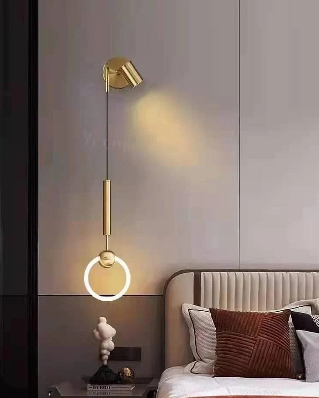 Golden Halo Spot Wall Lightmodern wall lamp,smart wall lamp