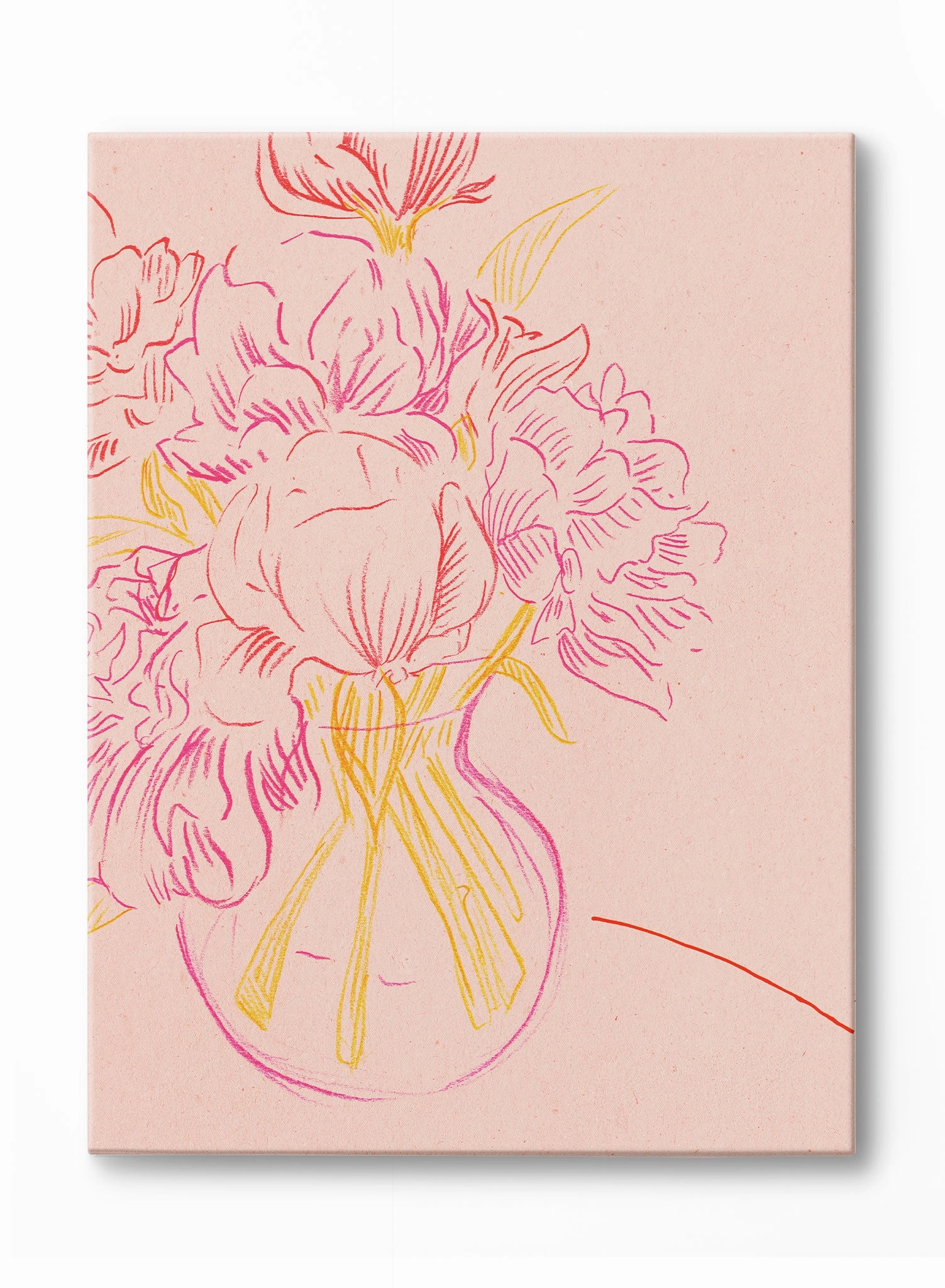 Golden Hour Flowers, Poster