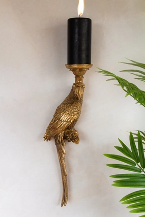 Golden Macaw Parrot Candle Holderscented candle ,decorative candle 