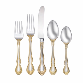 Golden Mandolina 45 Piece Flatware Sethalloween party decor ,outdoor halloween decor 