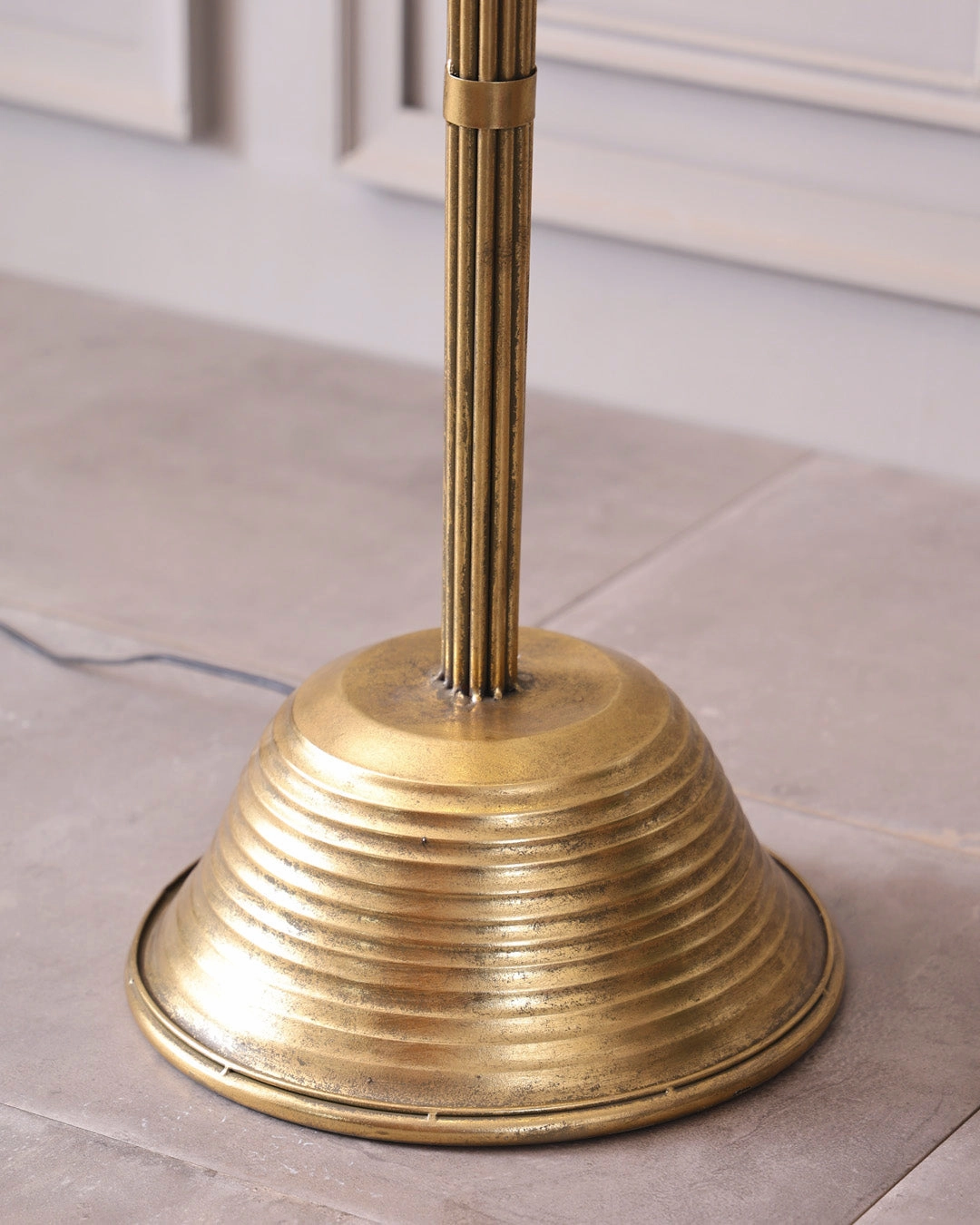 Golden Palm Tree Floor Lamp