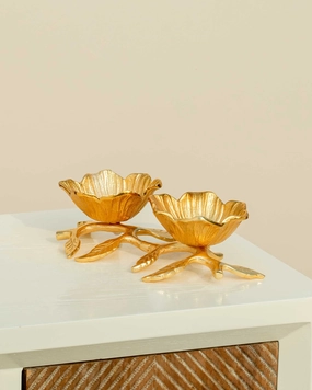 Golden Twig Candy Bowlmodern kitchen decor ,kitchen dinner set ,dinnerware 