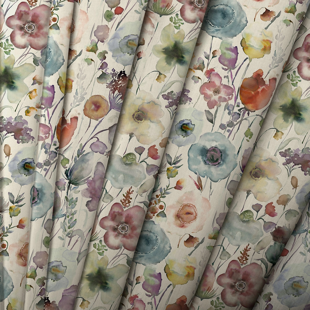 Gospiana Printed Cotton Made to Measure Roman Blinds Haze