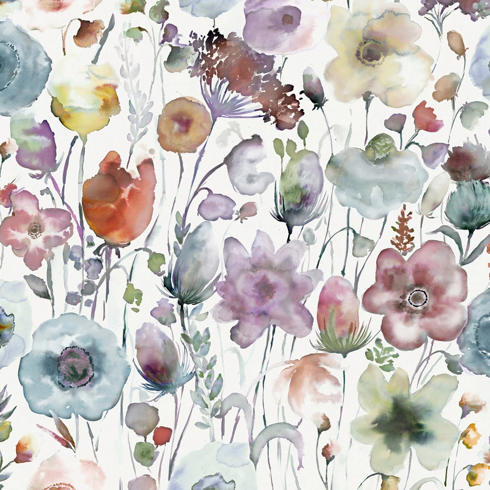 Gospiana Printed Cotton Made to Measure Roman Blinds Haze