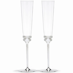 Grace Avenue 2-Piece Champagne Flute Setvalentine's day decorations ,valentine's centerpiece 