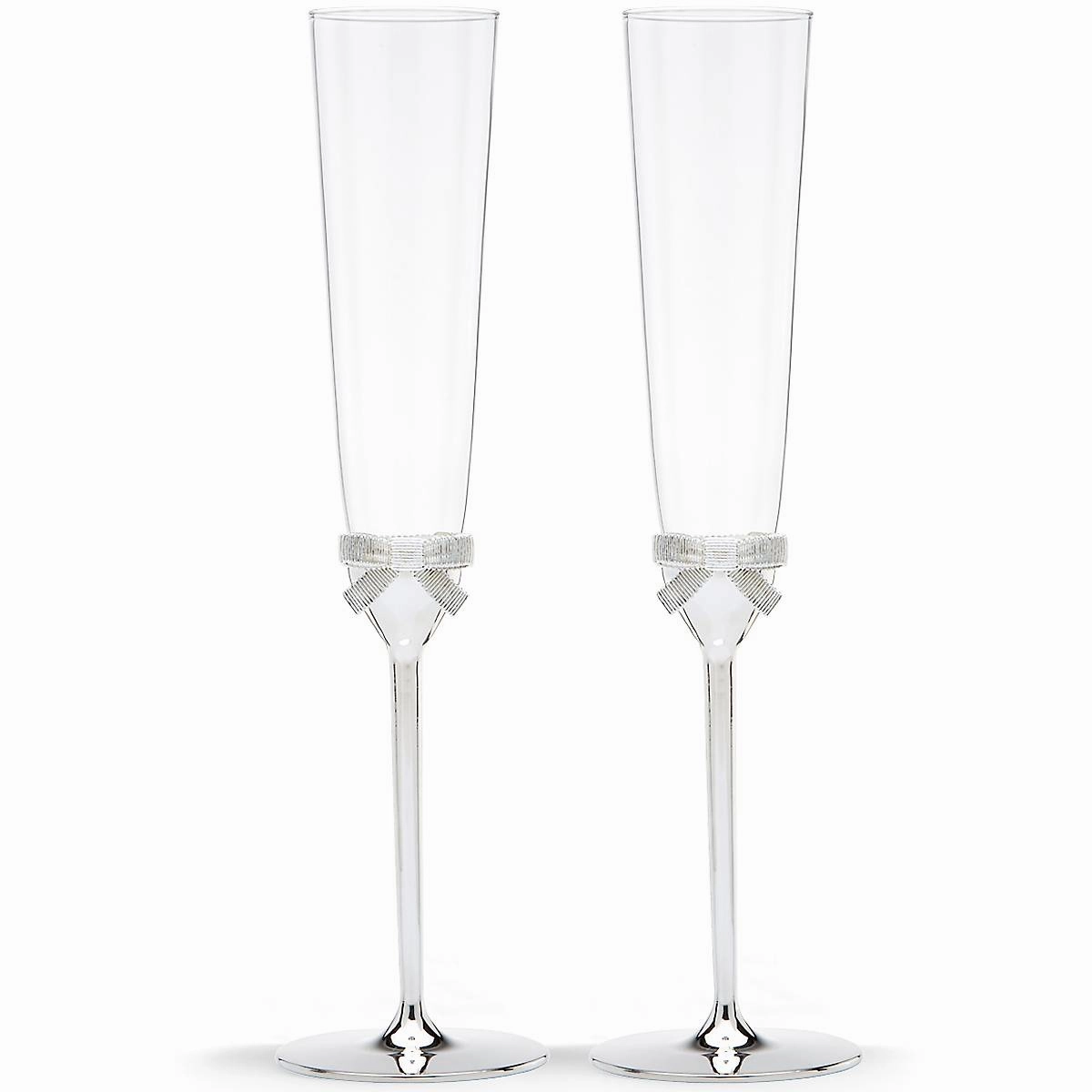 Grace Avenue 2-Piece Champagne Flute Setvalentine's day decorations ,valentine's centerpiece 