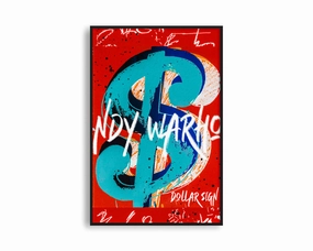 GraffArt - Andy Warhol Dollarnordic style wall decor