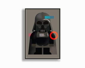 Graphic Darth Vader (May The 4th Special)modern abstract painting decor