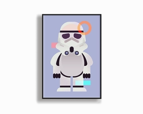 Graphic Stormtrooper (May The 4th Special)nordic style wall decor