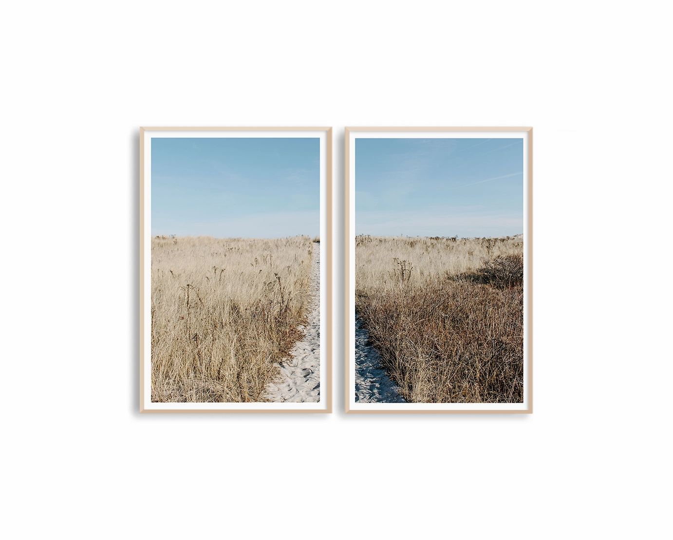 Grass Field Set Includes Two Prints