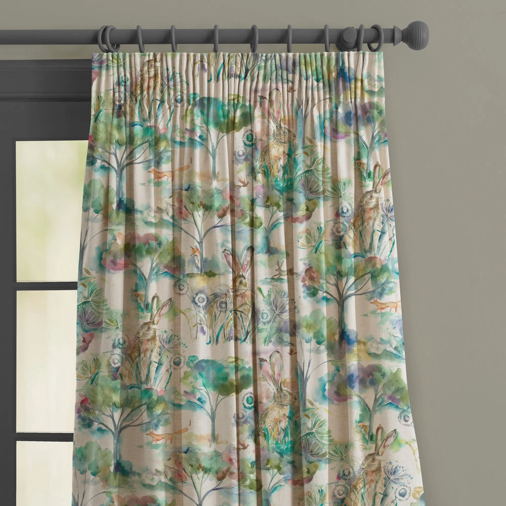 Grassmere Printed Made to Measure Curtains Sweetpea