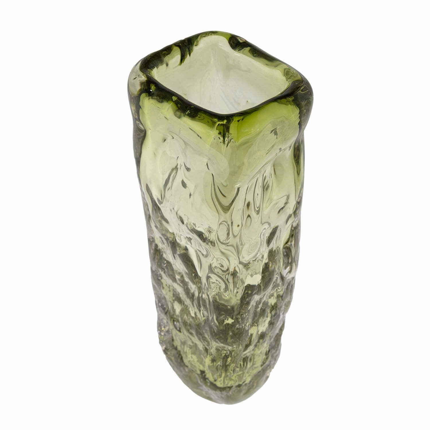 Green Glass Emersyn Vasenordic style desktop ornaments