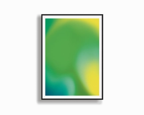 Green Wave Gradientnordic style wall decor