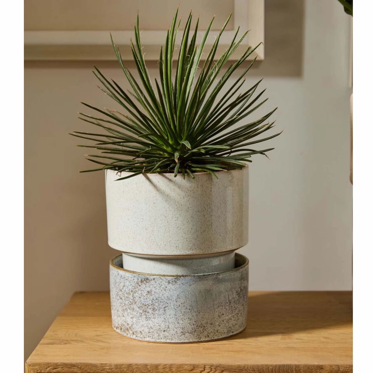 Grey Minorca Pot - 8.5"