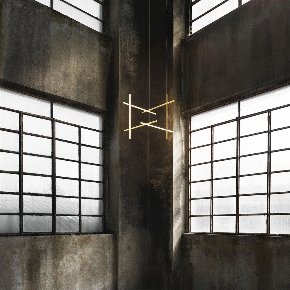 Gridline Linear Chandelier