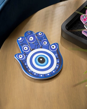 Guardian Evil Eye Trivetmodern kitchen decor ,kitchen dinner set ,dinnerware 