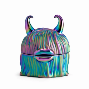 Haas Disco Lynda Box   Plates (Set of 4) - Limited Edition of 300nordic style desktop ornaments