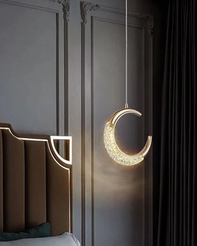 Half Moon LED Pendant Lightmodern wall lamp,smart wall lamp