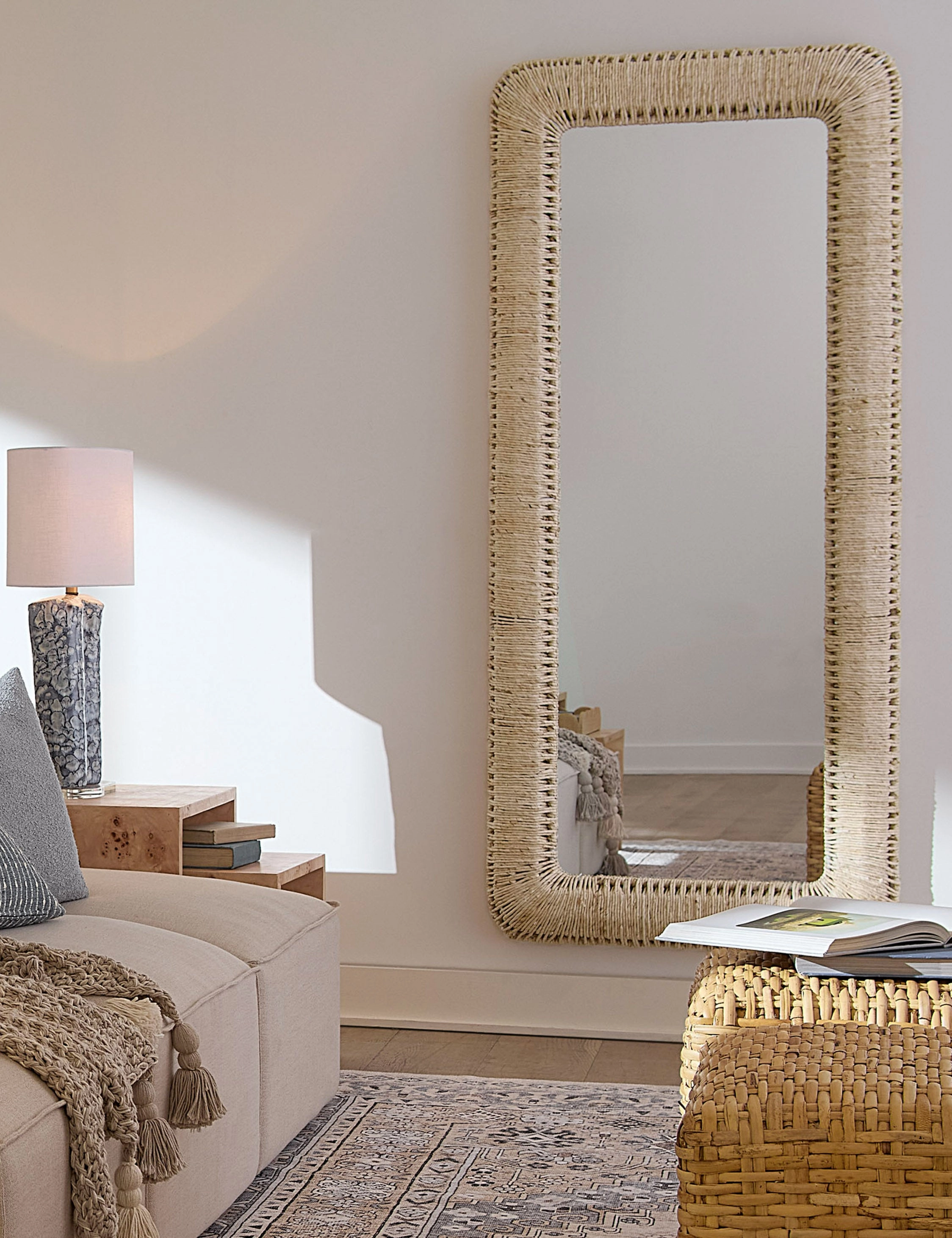 Halina Floor Mirrornordic style wall decor