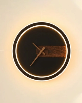 Halo Time Clock LED Wall Lightmodern wall lamp,smart wall lamp