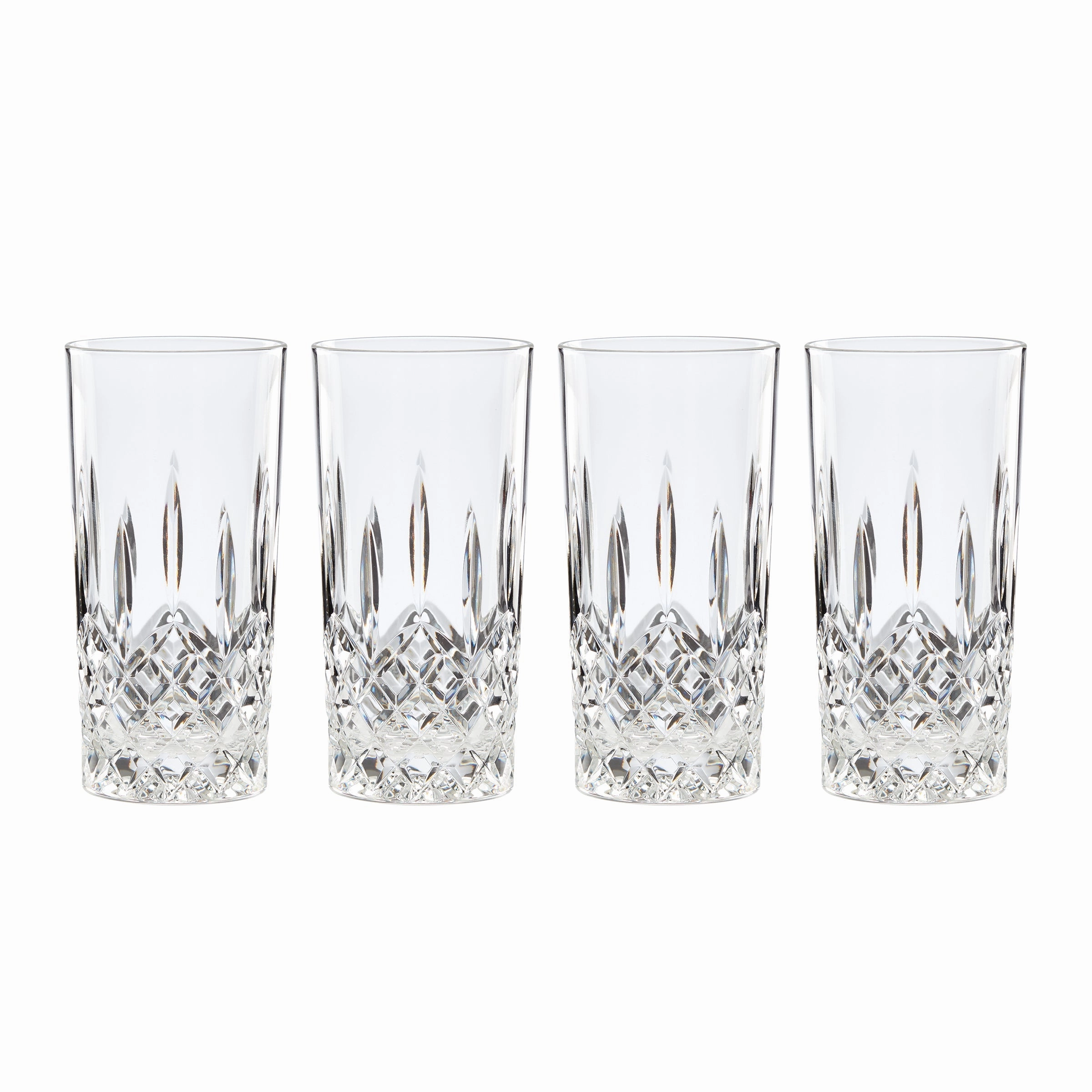 Hamilton Crystal Highball Glasses - Set Of 4glass cups ,personalized mugs 