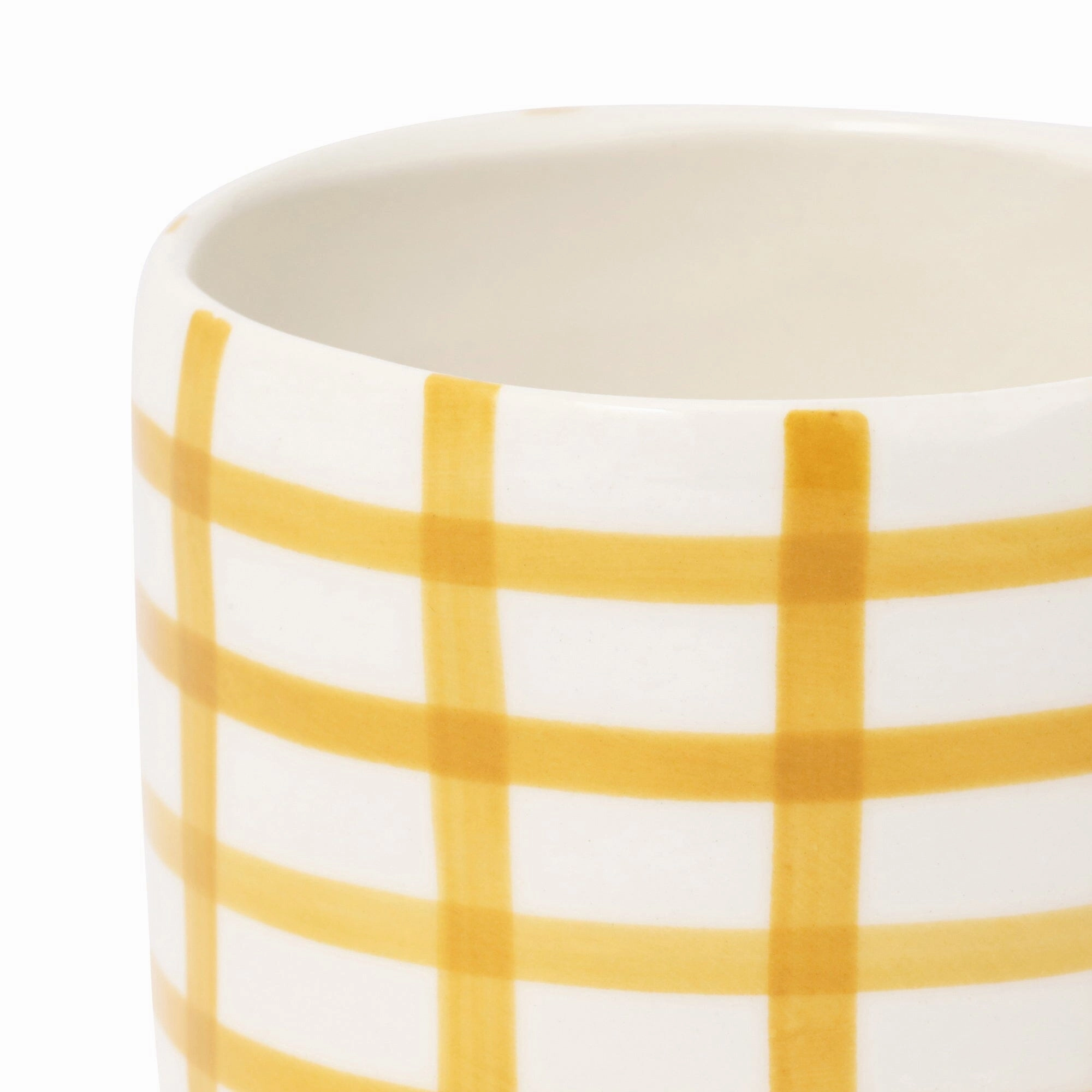 Hand Paint Mug Yellow