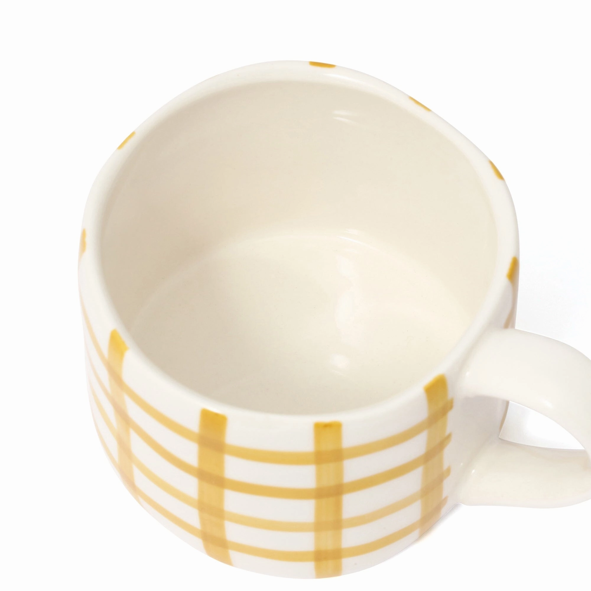 Hand Paint Mug Yellow
